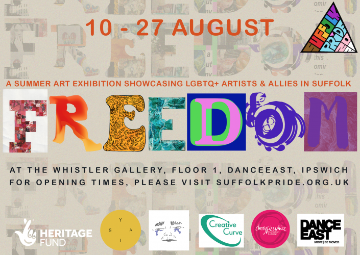 SP freedom art exhibit banner image